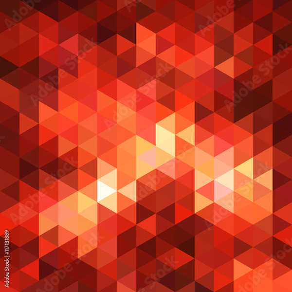 Fototapeta Abstract background of triangles