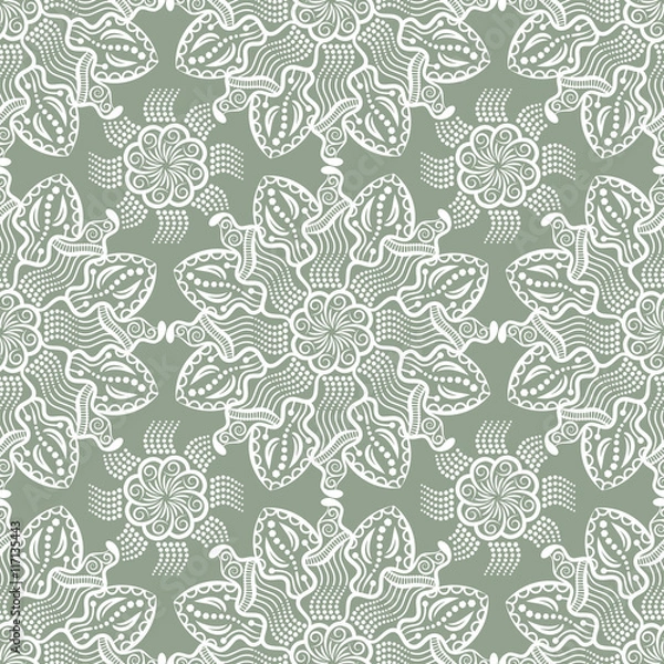 Fototapeta Mandala seamless pattern