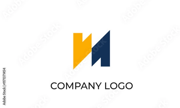 Fototapeta Abstract Logo Design for Startups with a Focus on Artistic Innovation
