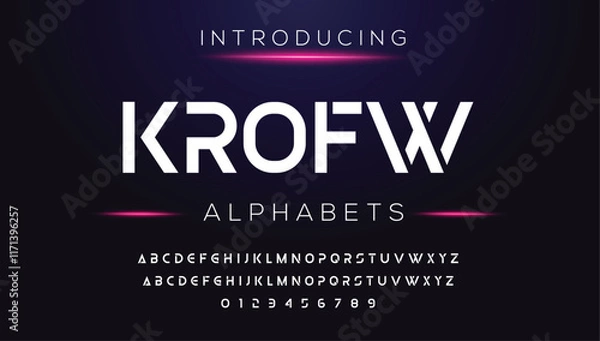 Fototapeta Classic typography serif font. Uppercase, lowercase, ligatures, ampersand, alternate, and number. Vector illustration word. Lettering Minimal Fashion Designs Romance Elegant.