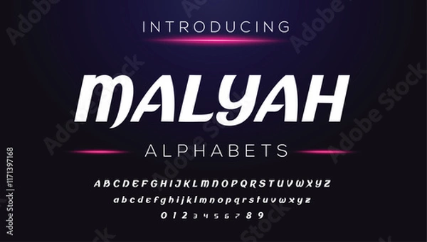 Fototapeta Classic typography serif font. Uppercase, lowercase, ligatures, ampersand, alternate, and number. Vector illustration word. Lettering Minimal Fashion Designs Romance Elegant.