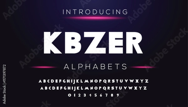 Fototapeta Classic typography serif font. Uppercase, lowercase, ligatures, ampersand, alternate, and number. Vector illustration word. Lettering Minimal Fashion Designs Romance Elegant.