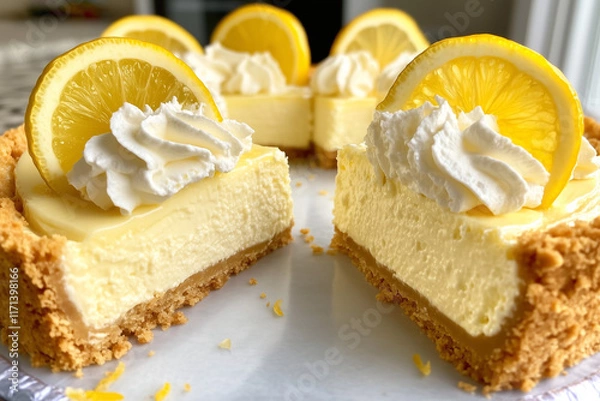 Fototapeta Lemon Meringue Pie