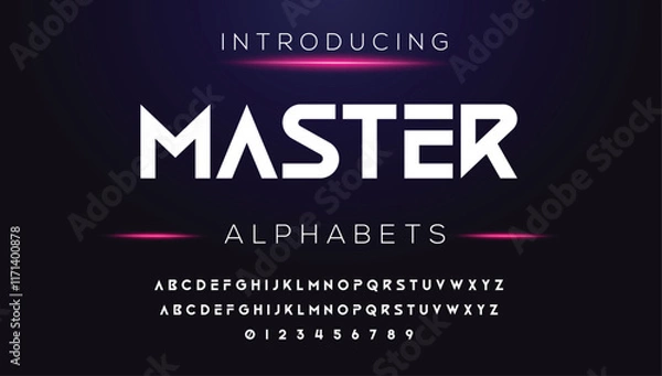 Fototapeta Classic typography serif font. Uppercase, lowercase, ligatures, ampersand, alternate, and number. Vector illustration word. Lettering Minimal Fashion Designs Romance Elegant.