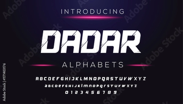 Fototapeta Classic typography serif font. Uppercase, lowercase, ligatures, ampersand, alternate, and number. Vector illustration word. Lettering Minimal Fashion Designs Romance Elegant.