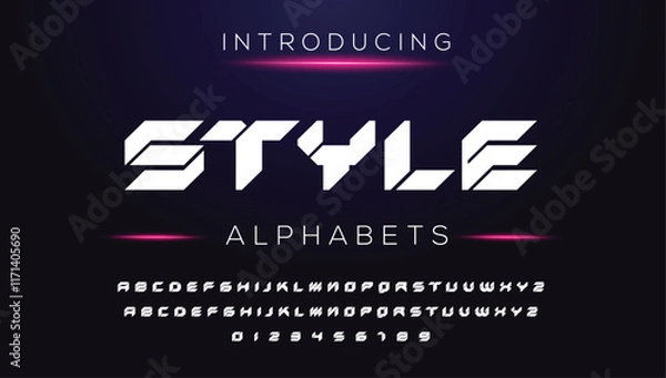 Fototapeta Classic typography serif font. Uppercase, lowercase, ligatures, ampersand, alternate, and number. Vector illustration word. Lettering Minimal Fashion Designs Romance Elegant.