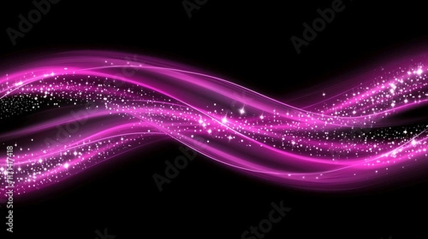 Obraz abstract purple wave background