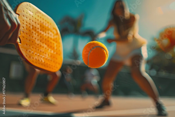 Obraz pickelball game	
