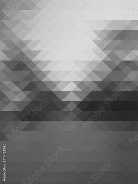Obraz Retro mosaic pattern of geometric.
