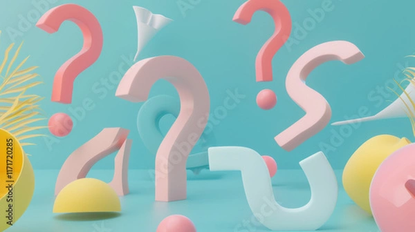 Fototapeta question mark symbol