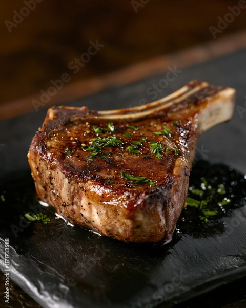 Obraz Cooked Lamb Chop