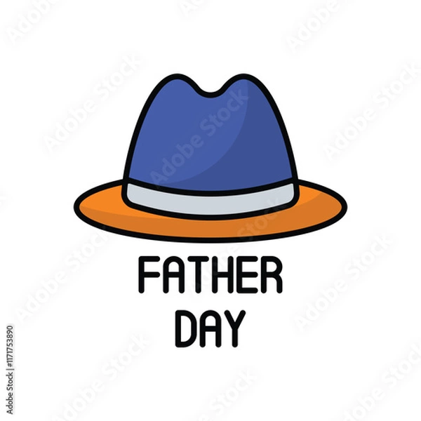 Obraz Hat vector icon