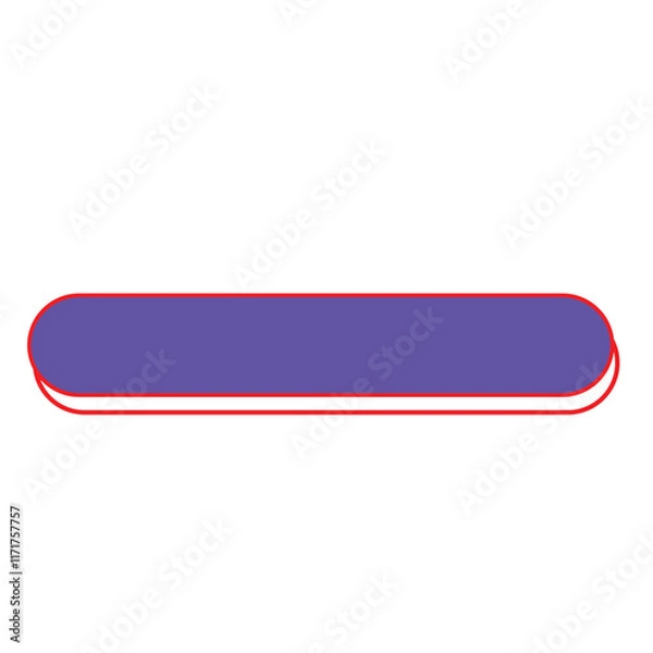 Fototapeta Retro futuristic rectangular
text frame