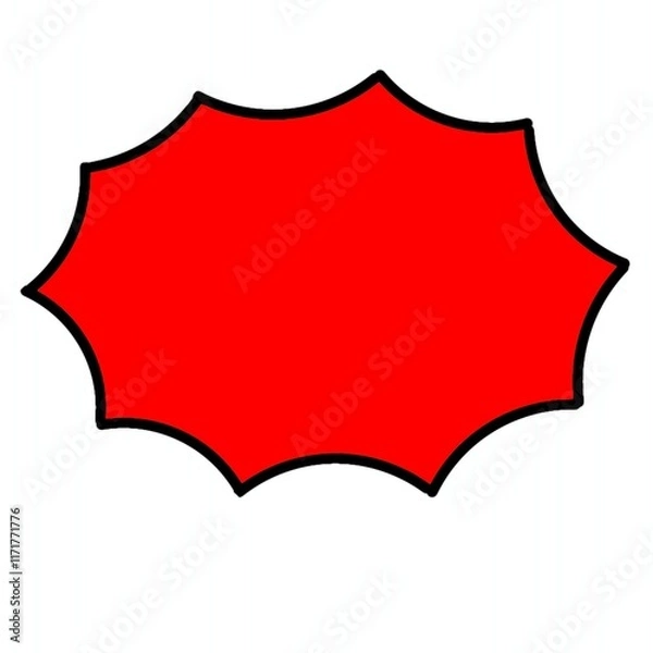 Fototapeta ふきだし