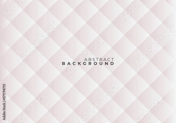 Obraz Abstract reddish-white background with sleek square geometric texture and copy space, ideal for covers, posters, and web banners.