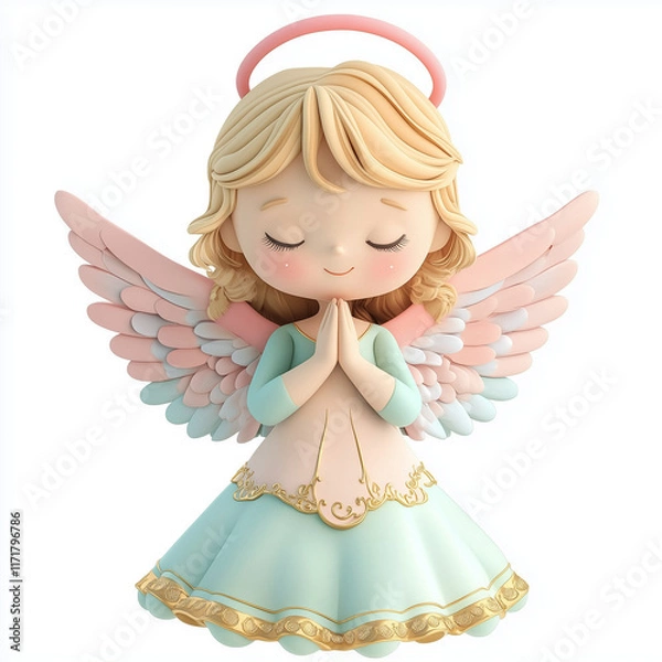 Obraz angel with heart