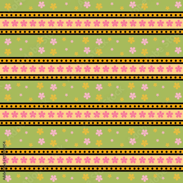 Obraz seamless pattern with christmas trees