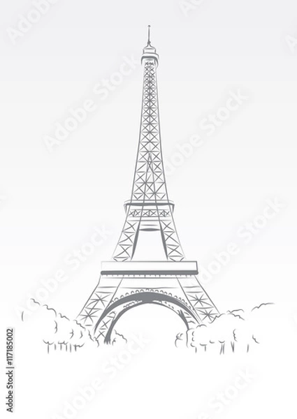 Fototapeta Eiffel Tower