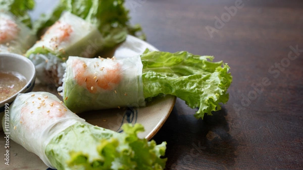 Obraz ベトナムの生春巻き