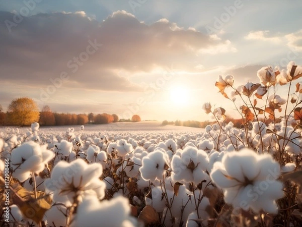 Obraz cotton field