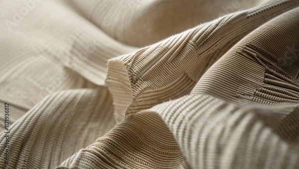 Fototapeta close up of a stack of pillows