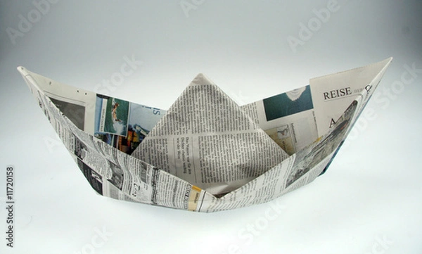 Obraz Papierschiff