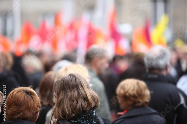 Obraz ruch społeczny