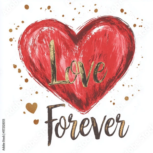 Obraz valentine day card