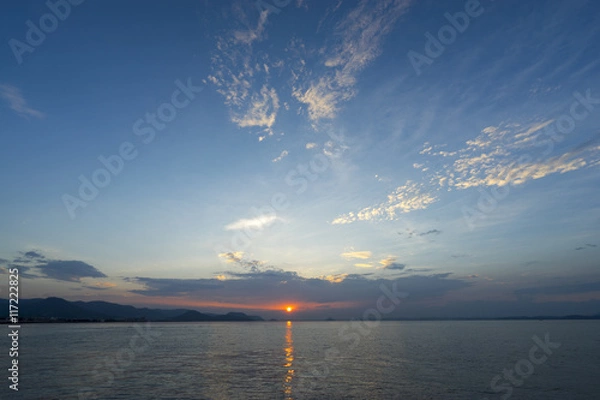 Obraz Sunset on sea 1