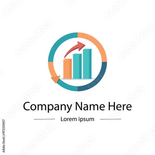 Fototapeta Finance logo