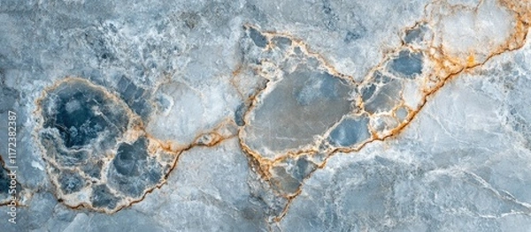 Fototapeta Elegant natural marble stone surface featuring intricate veining patterns perfect for sophisticated interior design and architectural applications