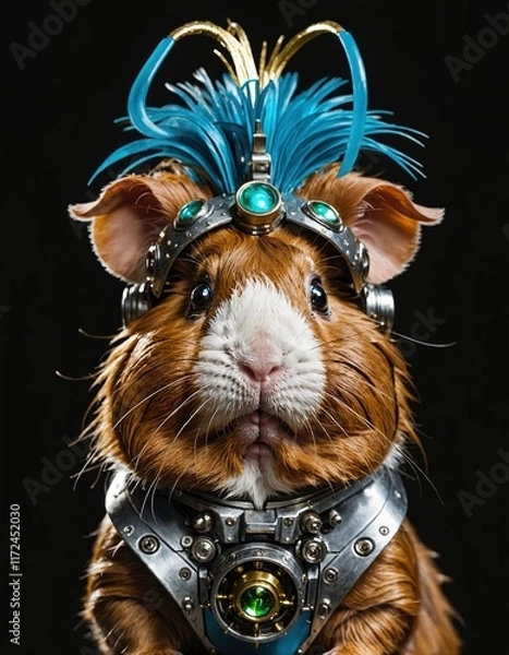 Obraz Abyssinian Guinea Pig Warrior