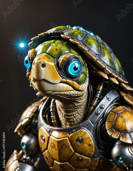 Obraz Turtle Robot With ARmor