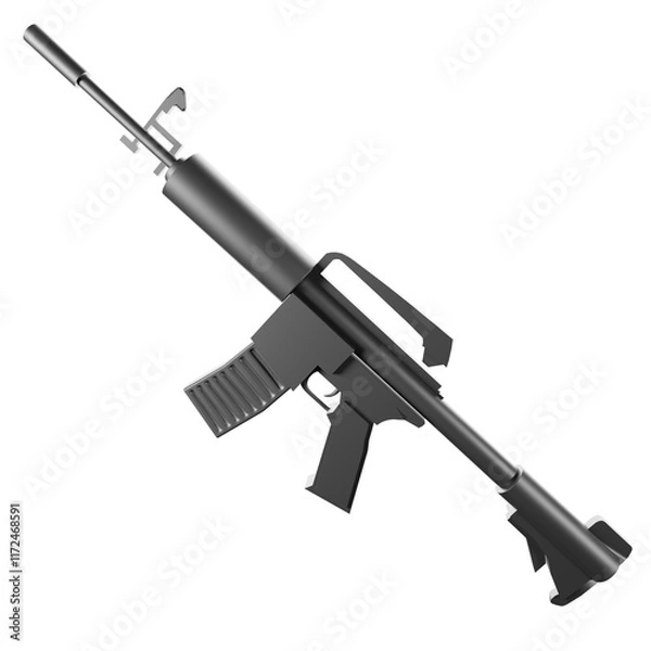 Fototapeta 3D Weapon Illustrations