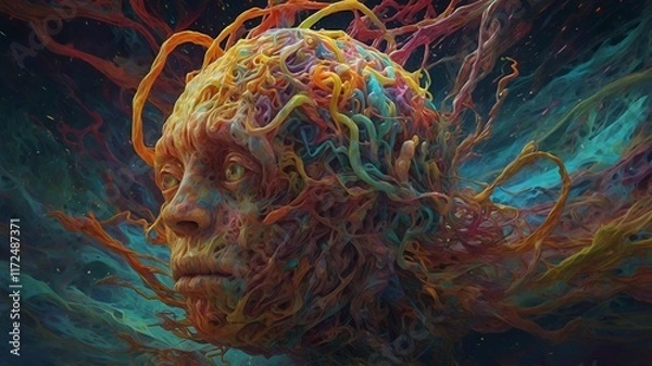 Obraz Mindflux: The Data Singularity