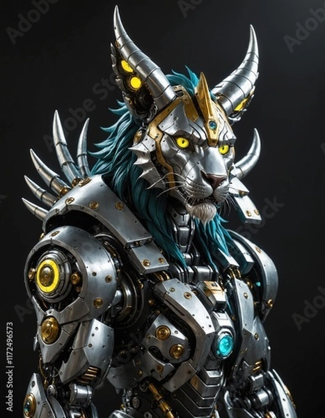 Fototapeta Beast Warrior with Armor