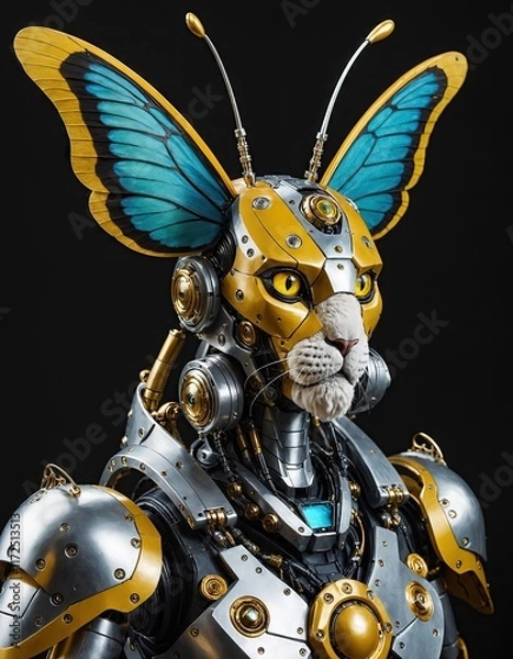 Fototapeta Beast Warrior with Armor