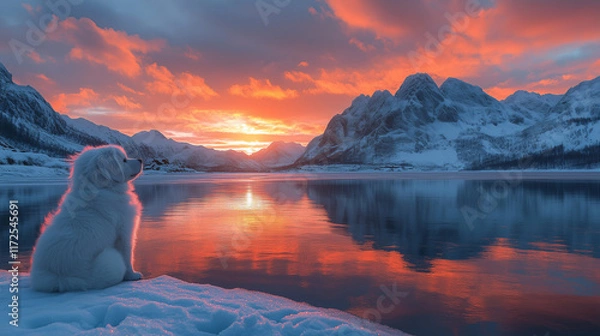 Fototapeta 綺麗な冬景色