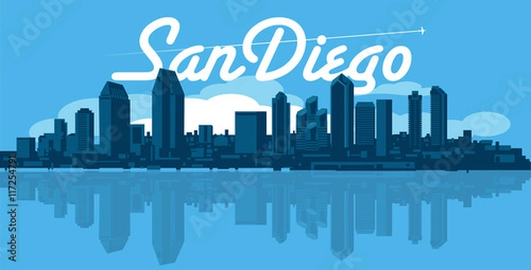 Fototapeta I Skyline Diego