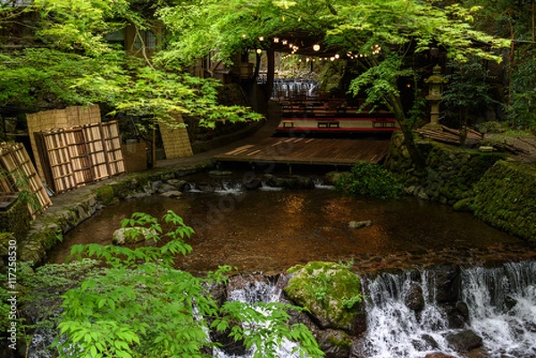 Obraz 貴船の川床