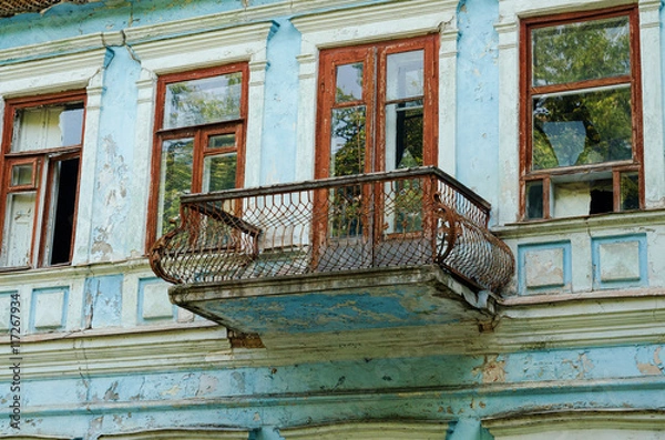 Obraz Старый балкон