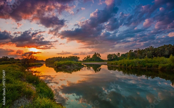 Obraz Zachód słońca