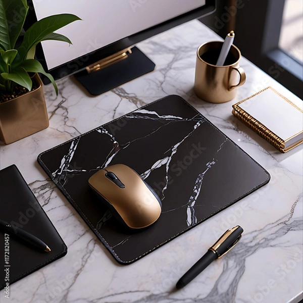 Obraz Blank mouse pad mockup