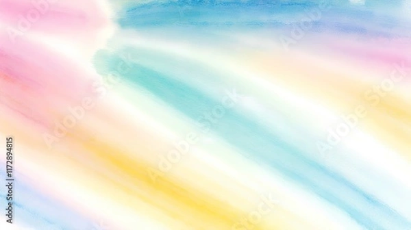 Obraz 抽象的な水彩背景