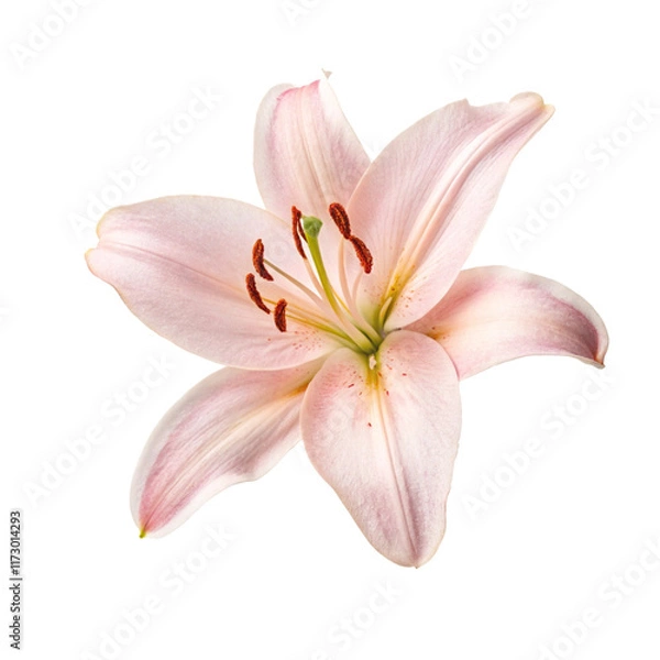 Obraz lily isolated on white