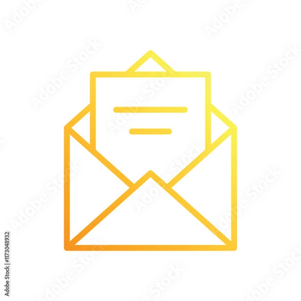 Obraz Invitation  icon. Event icon design. vector graphic