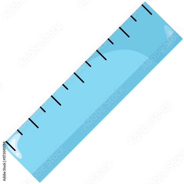 Obraz Illustration of a ruler 