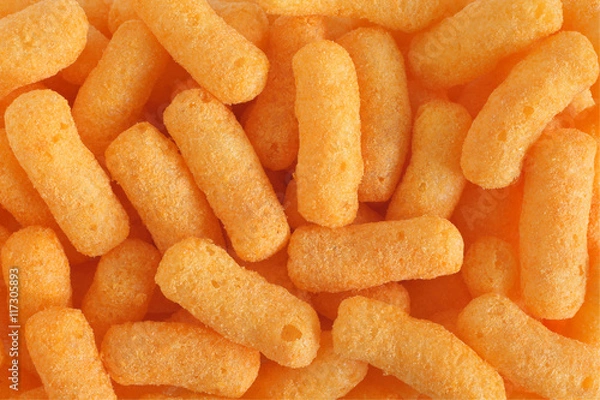 Obraz Dmuchane przekąski o smaku sera