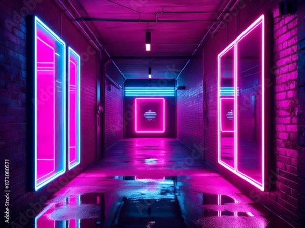 Fototapeta room with light