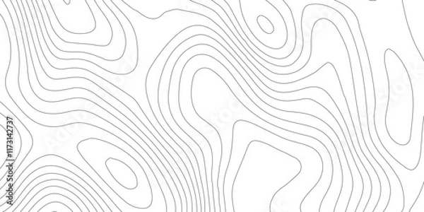 Obraz Background of topographic line contour map,Vintage outdoors style. World map Template,Luxury black abstract line art,web, geographic grid map vector illustration.vector geographic contour mounted map,